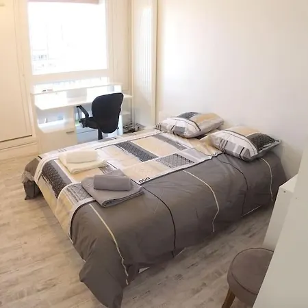 Apartment Bnbgones Le Sky Blue - Balcons - Metro Flachet - Wifi Villeurbanne